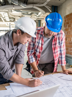 Construction team project planning