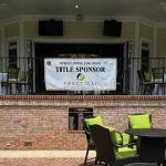 IOB Golf Tournament Sponsorship Sign