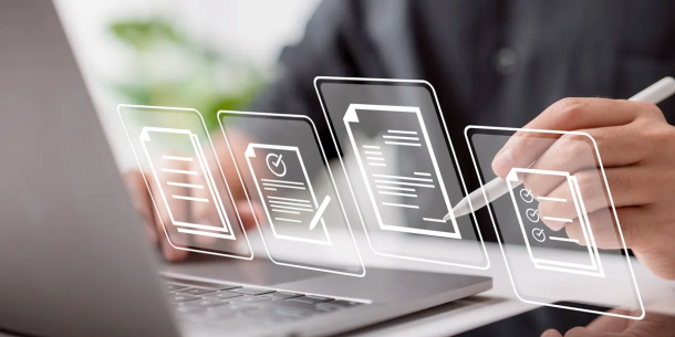 Blog Featured image: going paperless